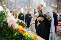 35-Епископ Амфилохий принял участие в торжествах по случаю дня тезоименитства митрополита Астанайского и Казахстанского Александра
