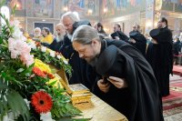 37-Епископ Амфилохий принял участие в торжествах по случаю дня тезоименитства митрополита Астанайского и Казахстанского Александра