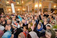 45-Епископ Амфилохий принял участие в торжествах по случаю дня тезоименитства митрополита Астанайского и Казахстанского Александра