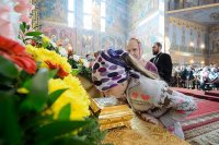 51-Епископ Амфилохий принял участие в торжествах по случаю дня тезоименитства митрополита Астанайского и Казахстанского Александра