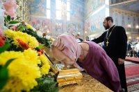 52-Епископ Амфилохий принял участие в торжествах по случаю дня тезоименитства митрополита Астанайского и Казахстанского Александра