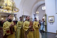 6-В Прощеное воскресенье епископ Амфилохий совершил Литургию в Андреевском соборе Усть-Каменогорска
