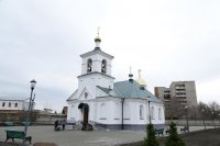 5-Литургия Преждеосвященных Даров  в Свято-Троицком крепостном соборе  города Усть-Каменогорска