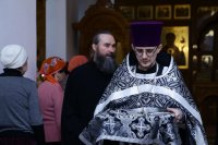 7-Литургия Преждеосвященных Даров  в Свято-Троицком крепостном соборе  города Усть-Каменогорска