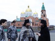 10-Литургия Преждеосвященных Даров  в Свято-Троицком крепостном соборе  города Усть-Каменогорска