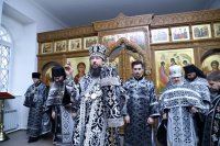 13-Литургия Преждеосвященных Даров  в Свято-Троицком крепостном соборе  города Усть-Каменогорска