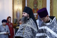 15-Литургия Преждеосвященных Даров  в Свято-Троицком крепостном соборе  города Усть-Каменогорска