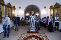 17-Литургия Преждеосвященных Даров  в Свято-Троицком крепостном соборе  города Усть-Каменогорска