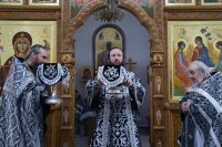 24-Литургия Преждеосвященных Даров  в Свято-Троицком крепостном соборе  города Усть-Каменогорска