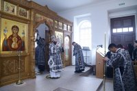 25-Литургия Преждеосвященных Даров  в Свято-Троицком крепостном соборе  города Усть-Каменогорска