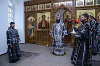 26-Литургия Преждеосвященных Даров  в Свято-Троицком крепостном соборе  города Усть-Каменогорска