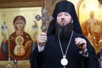 28-Литургия Преждеосвященных Даров  в Свято-Троицком крепостном соборе  города Усть-Каменогорска