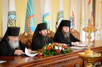 18-Управляющий Усть-Каменогорской епархией принял участие в заседании Синода Митрополичьего округа Русской Православной Церкви в столице Казахстана