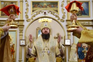 Служение епископа Амфилохия в Неделю 37-ю по Пятидесятнице
