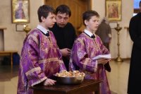 27-Всенощное бдение в канун Сретения Господня