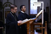 11-Чтение второй части Великого покаянного канона преподобного Андрея Критского в Свято-Андреевском кафедральном соборе