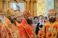 8-Управляющий Усть-Каменогорской и Семипалатинской епархией епископ Амфилохий принял участие в духовных торжествах по случаю принесения чудотворной Казанской иконы Божией Матери в южную столицу Казахстана