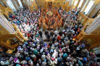 14-Управляющий Усть-Каменогорской и Семипалатинской епархией епископ Амфилохий принял участие в духовных торжествах по случаю принесения чудотворной Казанской иконы Божией Матери в южную столицу Казахстана