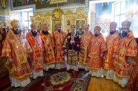 27-Управляющий Усть-Каменогорской и Семипалатинской епархией епископ Амфилохий принял участие в духовных торжествах по случаю принесения чудотворной Казанской иконы Божией Матери в южную столицу Казахстана