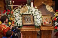 3-Епископ Амфилохий принял участие во встрече великой святыни Православия - чудотворной Казанской иконы Божией Матери