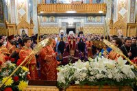 19-Епископ Амфилохий принял участие во встрече великой святыни Православия - чудотворной Казанской иконы Божией Матери