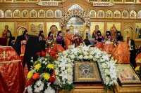 30-Епископ Амфилохий принял участие во встрече великой святыни Православия - чудотворной Казанской иконы Божией Матери