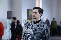 5-Епископ Амфилохий совершил первую Литургию Преждеосвященных Даров в наступившем Великом посту (+ВИДЕО)
