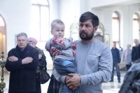 23-Епископ Амфилохий совершил первую Литургию Преждеосвященных Даров в наступившем Великом посту (+ВИДЕО)