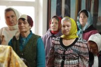 10-В Неделю 17-ю по Пятидесятнице епископ Амфилохий совершил Божественную Литургию в Покровском храме села Верх-Уба