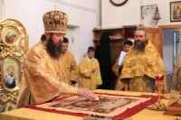 13-В Неделю 4-ю по Пятидесятнице Преосвященнейший епископ Амфилохий совершил Божественную Литургию в главном храме Рудного Алтая