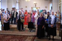 17-В Неделю 4-ю по Пятидесятнице Преосвященнейший епископ Амфилохий совершил Божественную Литургию в главном храме Рудного Алтая