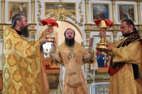 19-В Неделю 4-ю по Пятидесятнице Преосвященнейший епископ Амфилохий совершил Божественную Литургию в главном храме Рудного Алтая