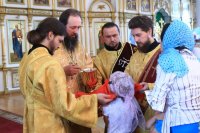 20-В Неделю 4-ю по Пятидесятнице Преосвященнейший епископ Амфилохий совершил Божественную Литургию в главном храме Рудного Алтая