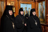 3-Епископ Амфилохий сослужил Главе Православной Церкви Казахстана за всенощным бдением в канун празднования 50-летия преставления преподобного Севастиана Карагандинского