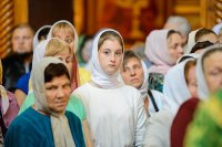 12-Епископ Амфилохий сослужил Главе Православной Церкви Казахстана за всенощным бдением в канун празднования 50-летия преставления преподобного Севастиана Карагандинского