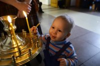 1-В пятницу первой седмицы Великого поста епископ Амфилохий совершил Литургию Преждеосвященных Даров и чин освящения колива