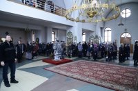 3-В пятницу первой седмицы Великого поста епископ Амфилохий совершил Литургию Преждеосвященных Даров и чин освящения колива