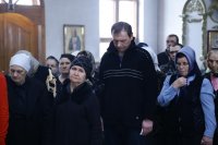 11-В пятницу первой седмицы Великого поста епископ Амфилохий совершил Литургию Преждеосвященных Даров и чин освящения колива