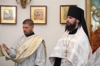 3-В канун праздника Преображения Господня епископ Усть-Каменогорский и Семипалатинский Амфилохий совершил всенощное бдение в Андреевском соборе г. Усть-Каменогорска.