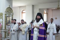 8-В канун праздника Преображения Господня епископ Усть-Каменогорский и Семипалатинский Амфилохий совершил всенощное бдение в Андреевском соборе г. Усть-Каменогорска.