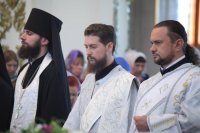 9-В канун праздника Преображения Господня епископ Усть-Каменогорский и Семипалатинский Амфилохий совершил всенощное бдение в Андреевском соборе г. Усть-Каменогорска.