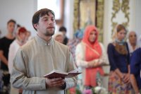 12-В канун праздника Преображения Господня епископ Усть-Каменогорский и Семипалатинский Амфилохий совершил всенощное бдение в Андреевском соборе г. Усть-Каменогорска.