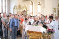 20-В канун праздника Преображения Господня епископ Усть-Каменогорский и Семипалатинский Амфилохий совершил всенощное бдение в Андреевском соборе г. Усть-Каменогорска.