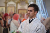 24-В канун праздника Преображения Господня епископ Усть-Каменогорский и Семипалатинский Амфилохий совершил всенощное бдение в Андреевском соборе г. Усть-Каменогорска.