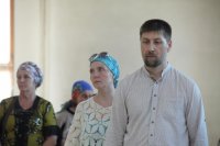 25-В канун праздника Преображения Господня епископ Усть-Каменогорский и Семипалатинский Амфилохий совершил всенощное бдение в Андреевском соборе г. Усть-Каменогорска.