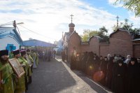 4-В память преподобного Севастиана по улицам Караганды прошел крестный ход, и состоялось открытие монумента святому