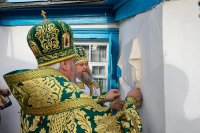 6-В память преподобного Севастиана по улицам Караганды прошел крестный ход, и состоялось открытие монумента святому