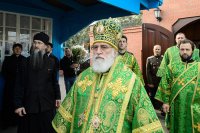 9-В память преподобного Севастиана по улицам Караганды прошел крестный ход, и состоялось открытие монумента святому