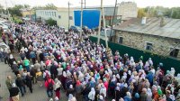 16-В память преподобного Севастиана по улицам Караганды прошел крестный ход, и состоялось открытие монумента святому