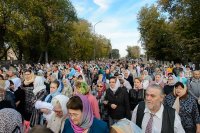 25-В память преподобного Севастиана по улицам Караганды прошел крестный ход, и состоялось открытие монумента святому